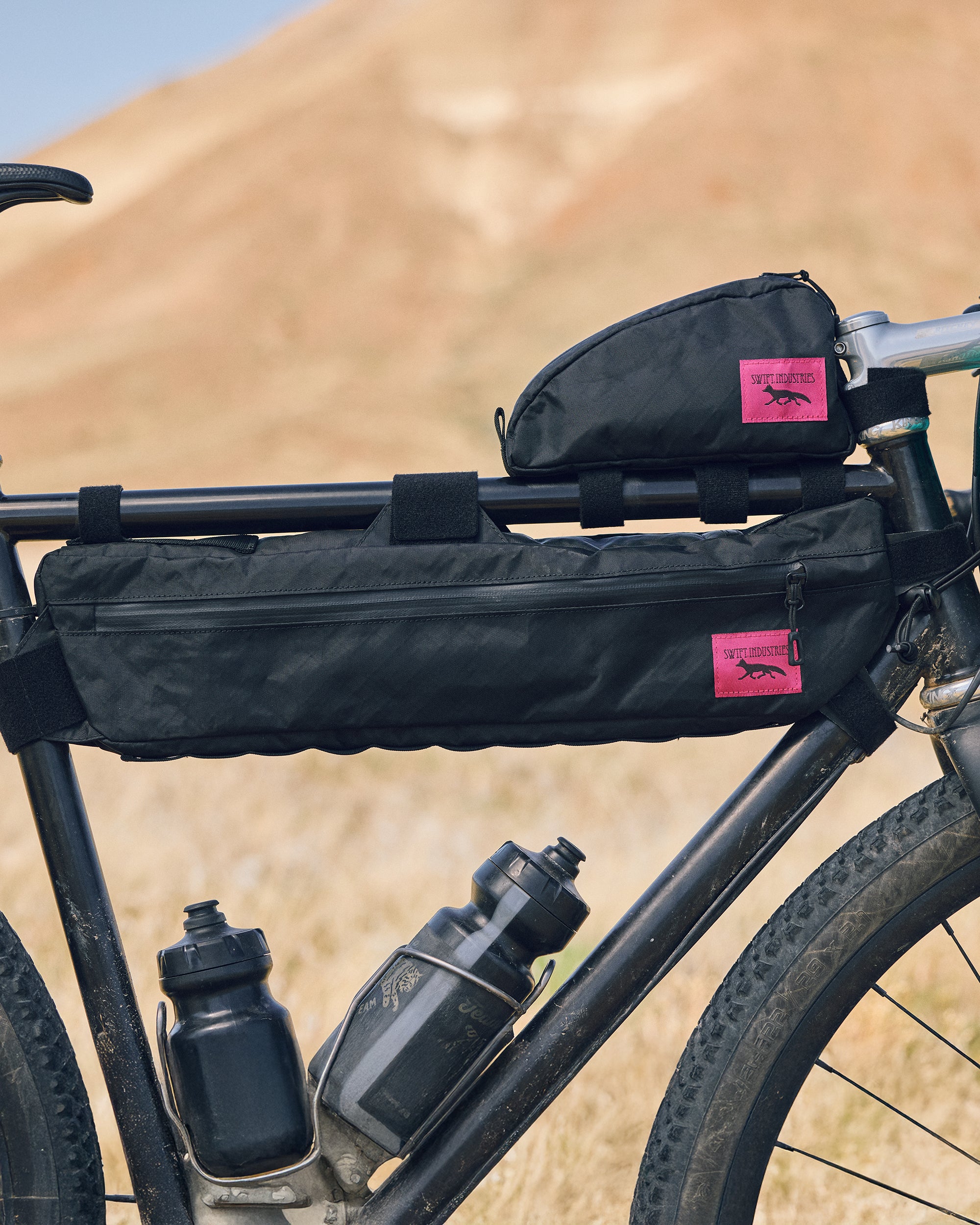 Swift Industries Hold Fast Half Frame Bag 4L - Lifestyle