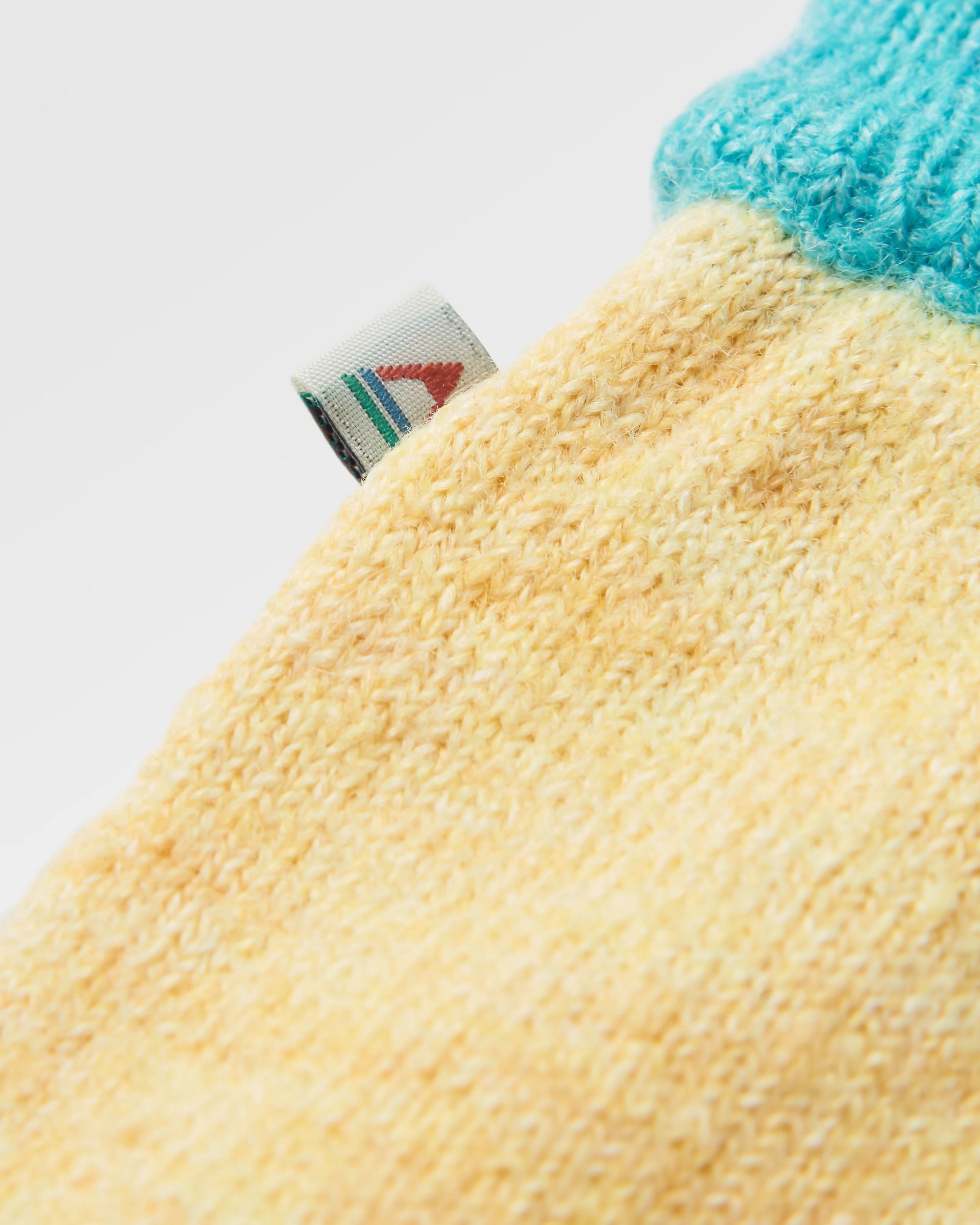 Scenic 'Light' Organic Cotton Knitted Short - Scenic Yellow - Flatlay