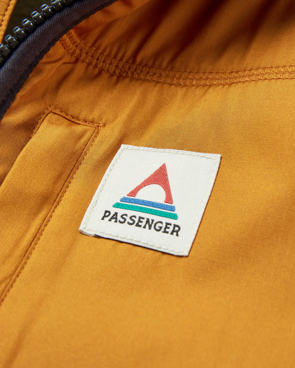 Offgrid 1/2 Zip Recycled Sherpa Fleece - Dark Olive - Flatlay