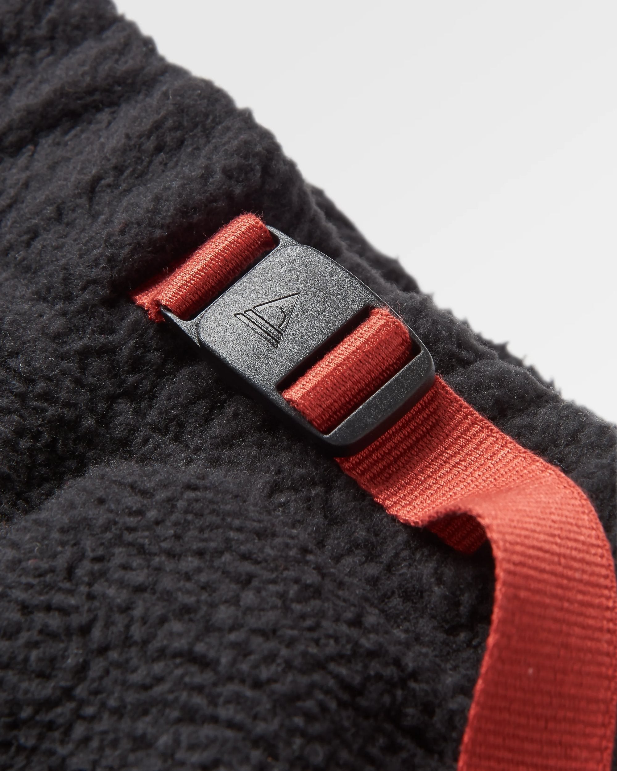 Offgrid Recycled Sherpa Fleece Jogger - Black - Flatlay