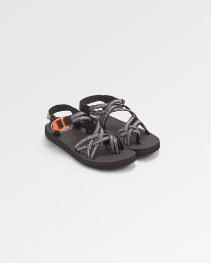 Atlas Sandal - Trail Monochrome - Flatlay
