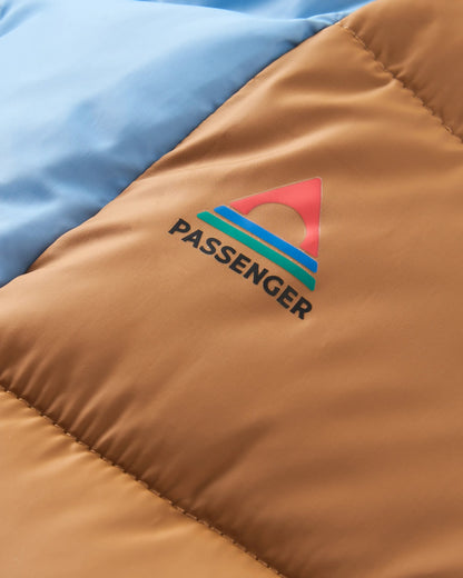 Kai Recycled Insulated Gilet - Toffee/Stone - Flatlay