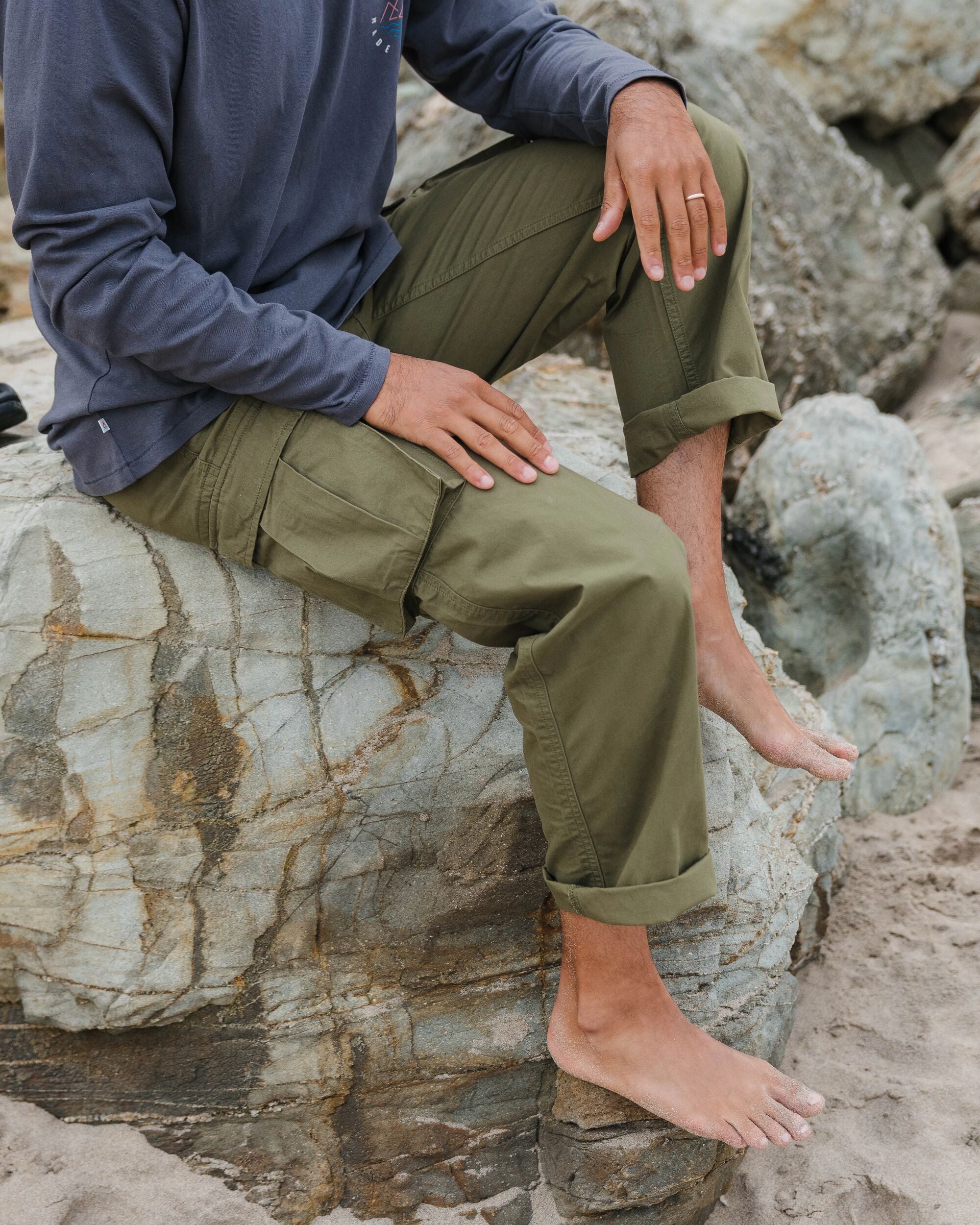 Adventurer Cargo Trouser - Khaki - Lifestyle