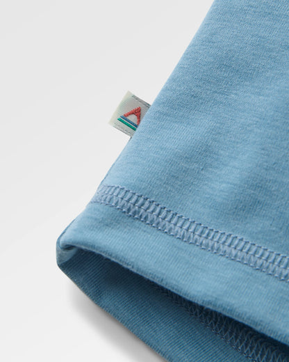 Roamscreen UPF50 Drirelease® Men's Hoodie - Faded Denim - Flatlay