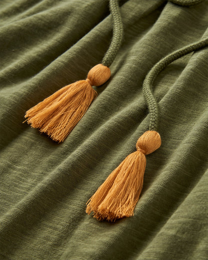 Rivergate Maxi Dress - Khaki - Flatlay