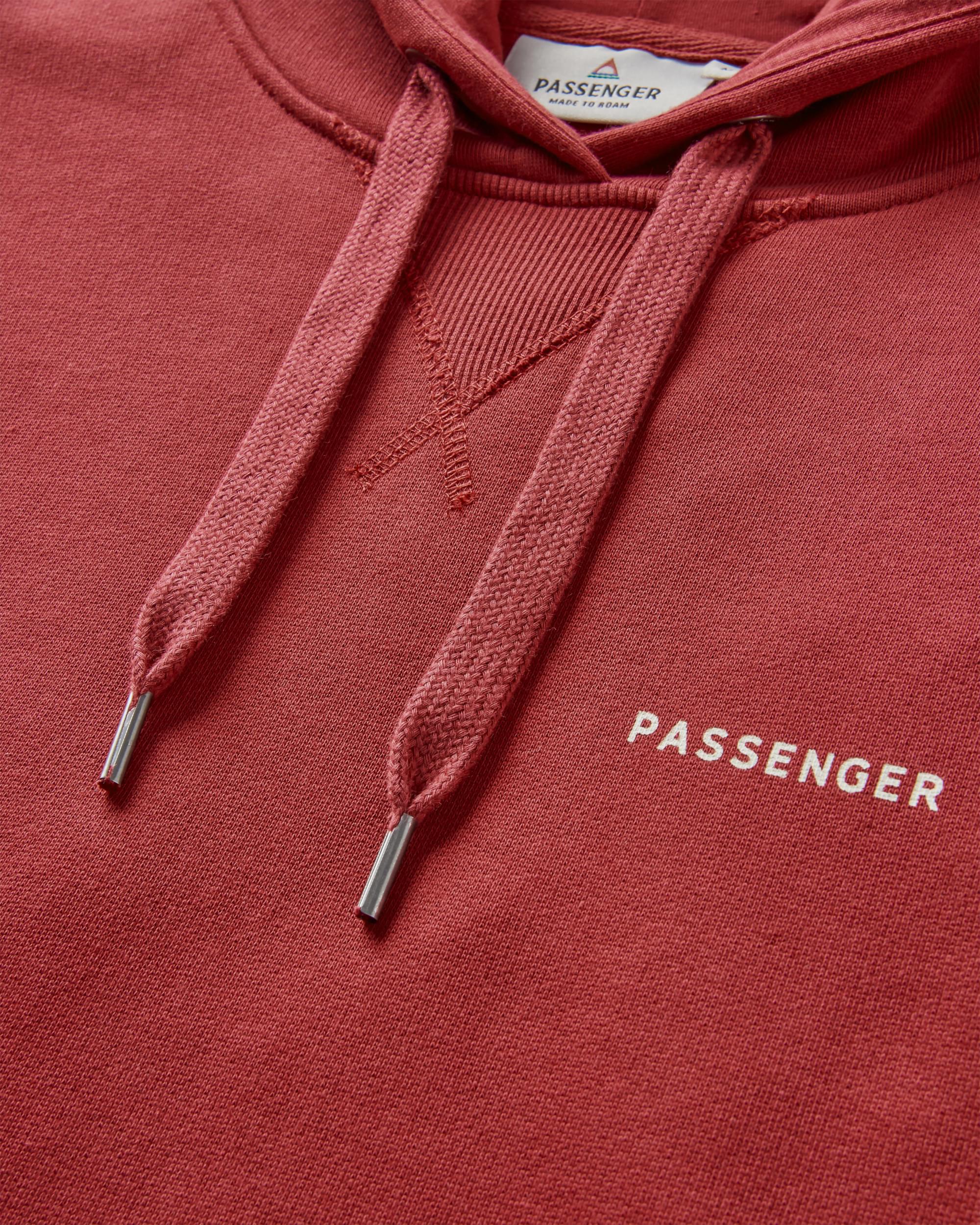 Made To Roam Hoodie - Forest Berry - Flatlay