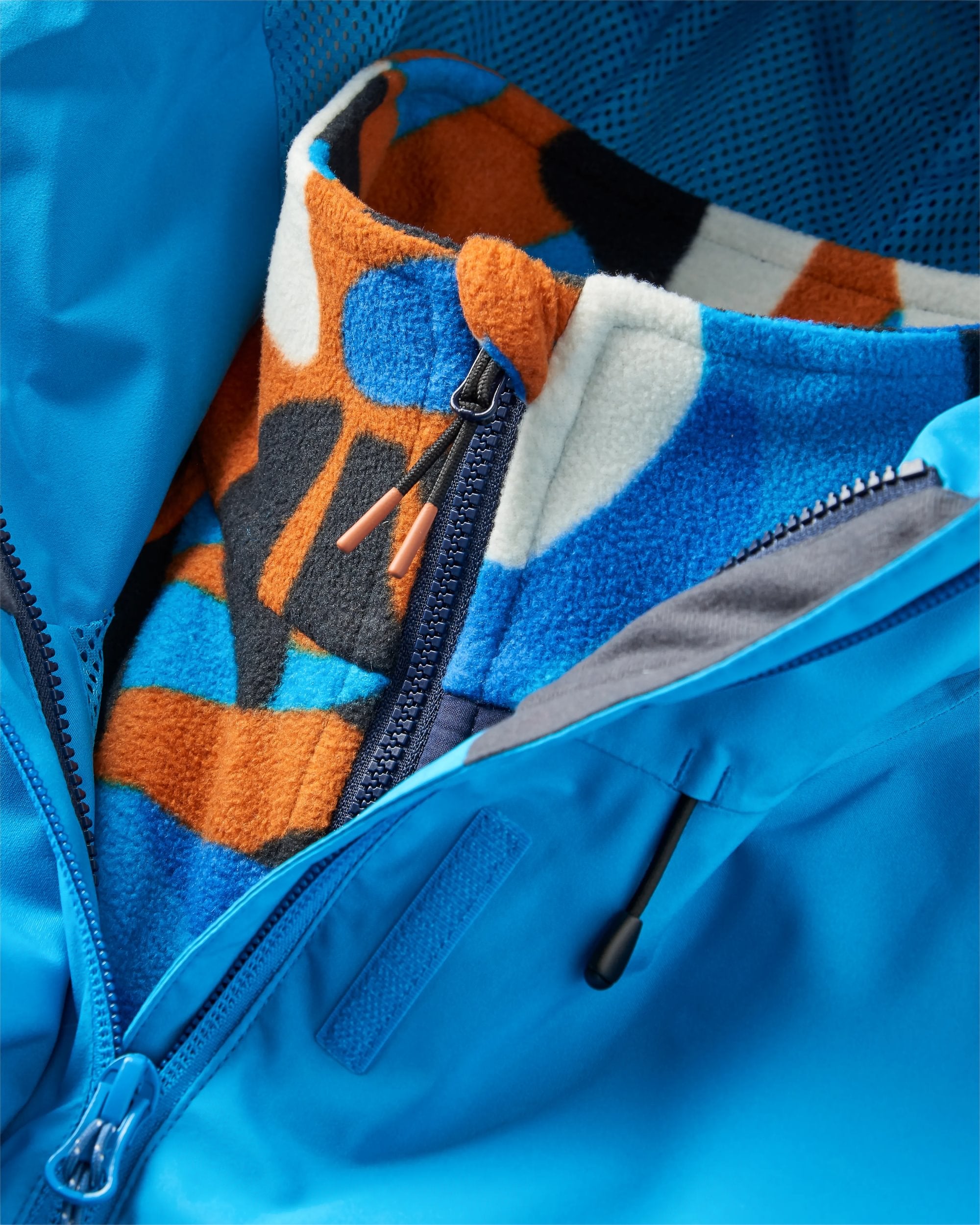 Breckenridge Recycled Waterproof 3 In 1 Jacket - Bluejay - Flatlay