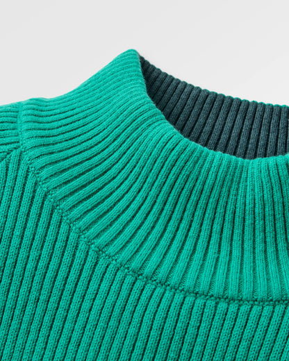 Nurture Organic Cotton Jumper - Greenlake - Flatlay