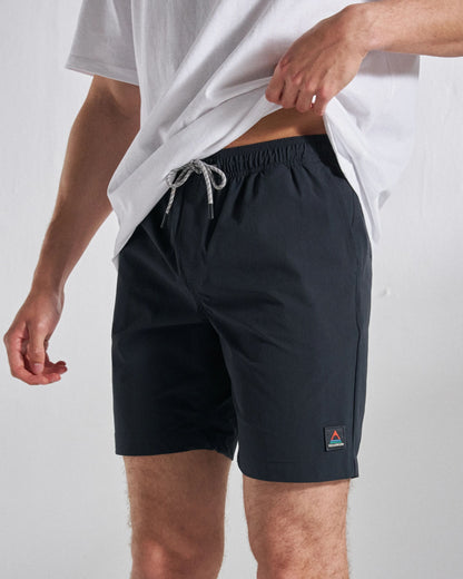 Drifter NetPlus® Swim Lined Short - Black - Studio Model