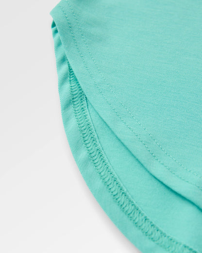 Chase The Light Active Vest - Aqua - Flatlay