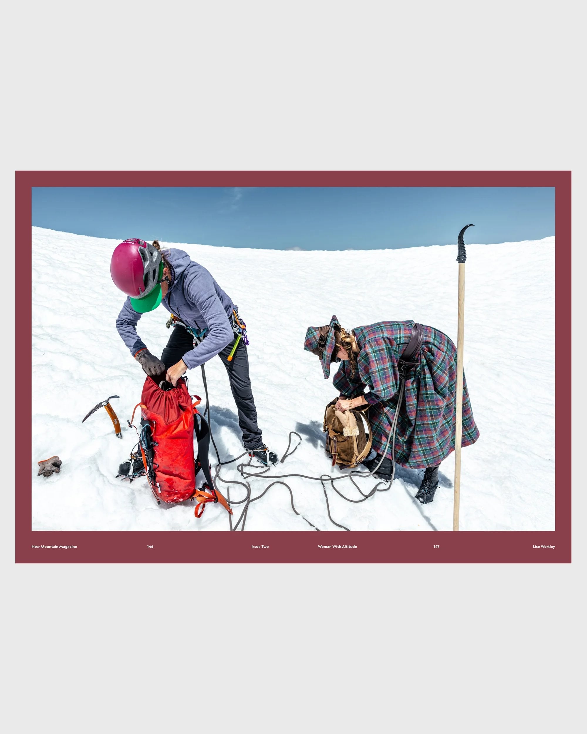 New Mountain Magazine Issue Two - Flatlay