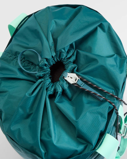 Travelscape Light Tote - Mediterranean/ Ocean Teal - Flatlay