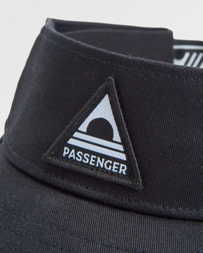 Trail Recycled Visor - Black - Flatlay