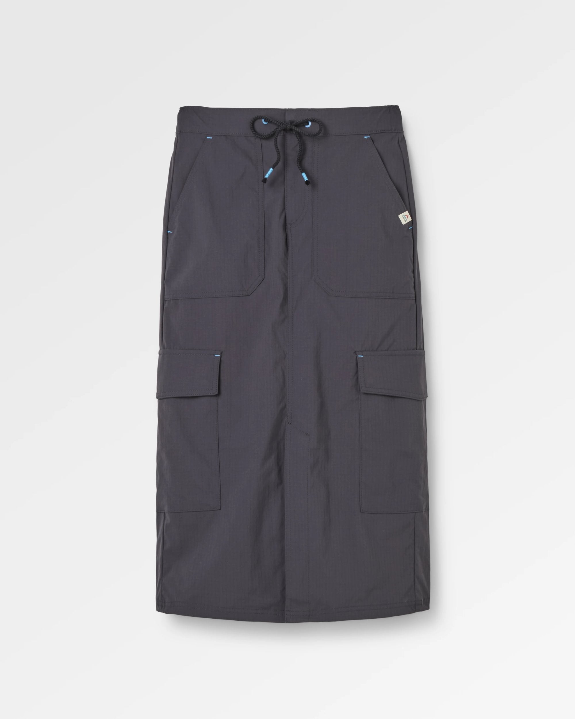 Avian Cargo Ripstop Skirt - Faded Black - Flatlay
