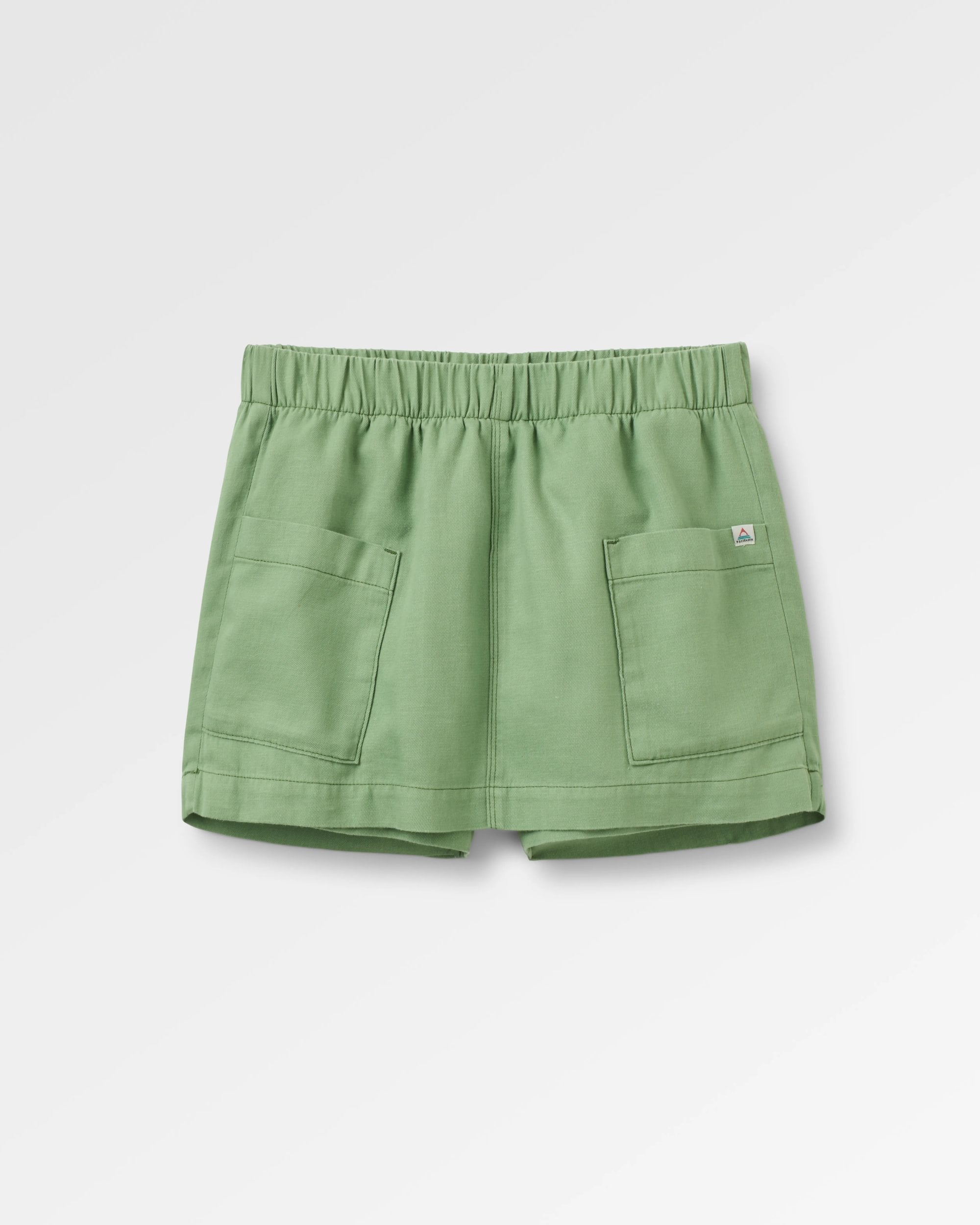 Whirl Lightweight Skort - Stem Green - Flatlay