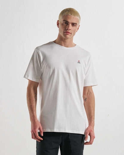 Classic Logo T-Shirt - White - Studio Model