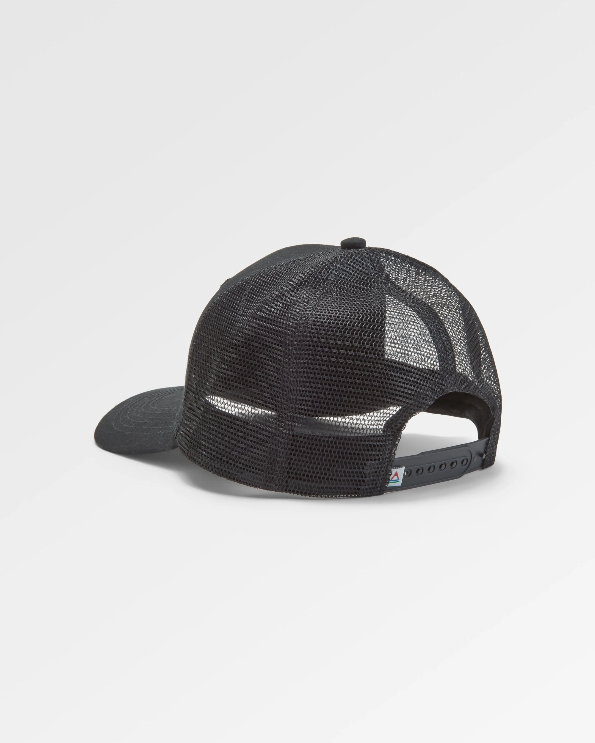 Passenger Recycled Cotton Trucker Cap - Black - Flatlay
