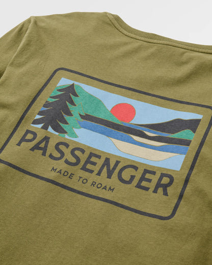 Roamer LS T-Shirt - Clover - Flatlay
