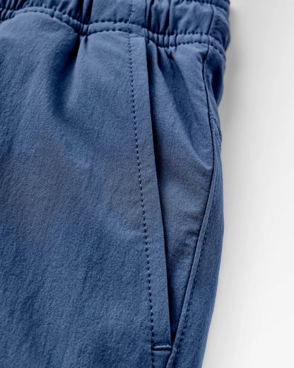 Drifter Beach Lined Short - Dark Denim - Flatlay