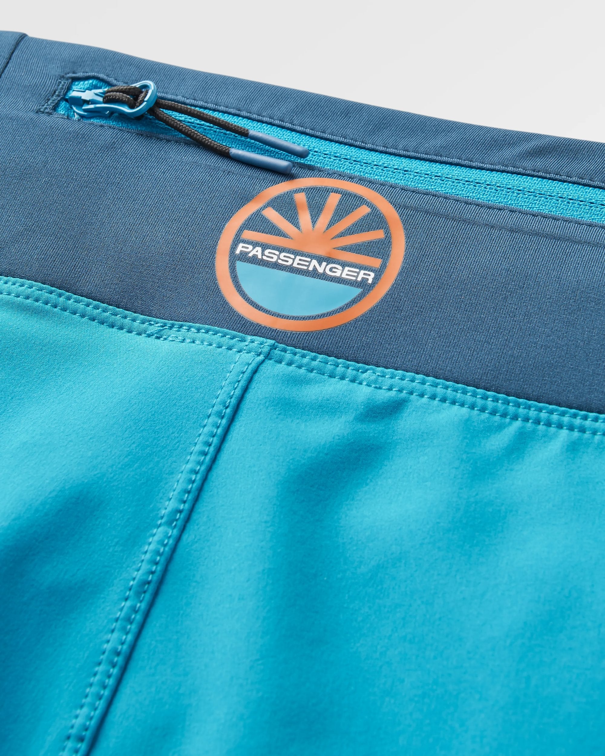 Roundtrip Recycled Trail Short - Bluejay - Flatlay