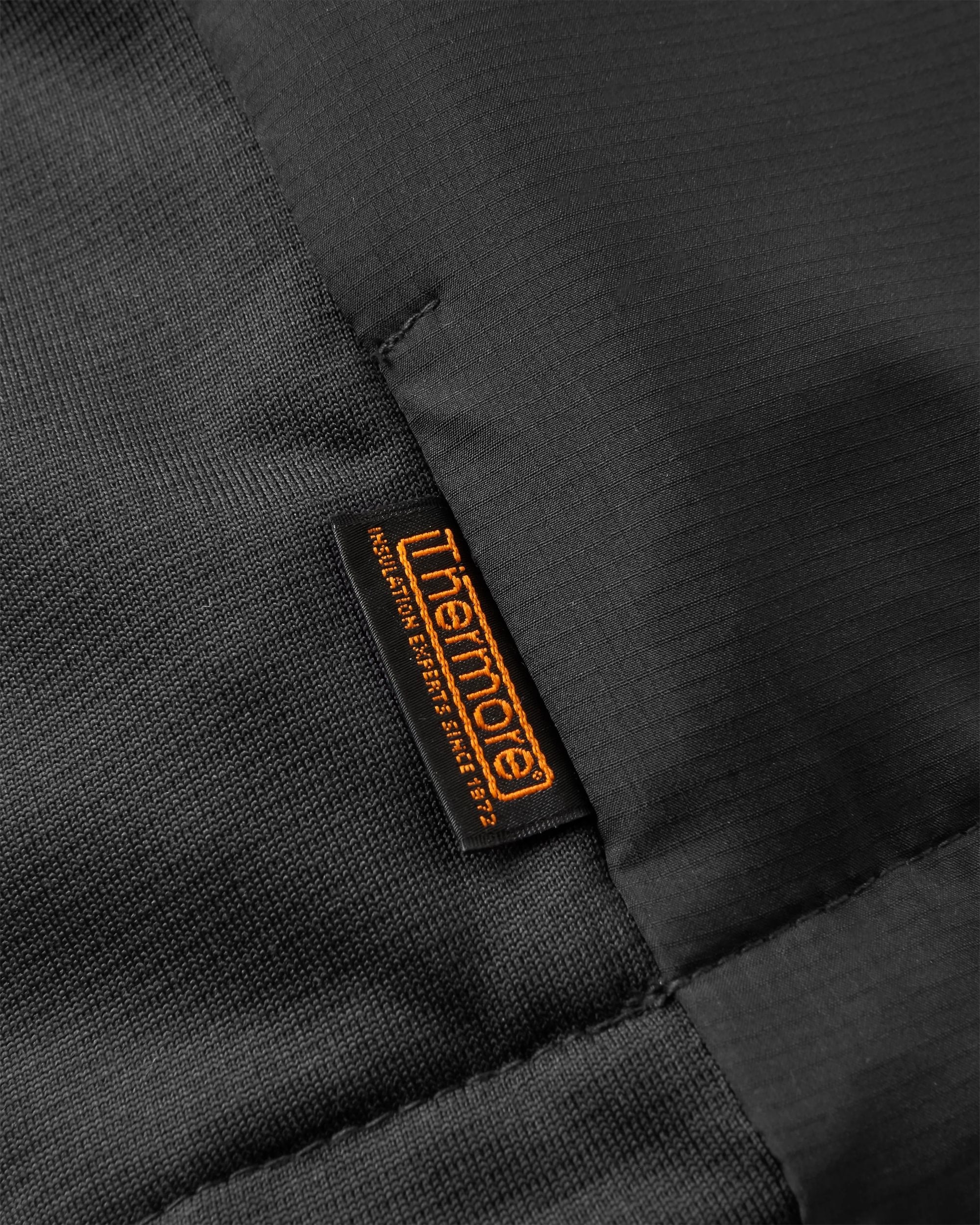 Shasta Lightweight Recycled Thermore® Insulated Gilet - Black - Flatlay