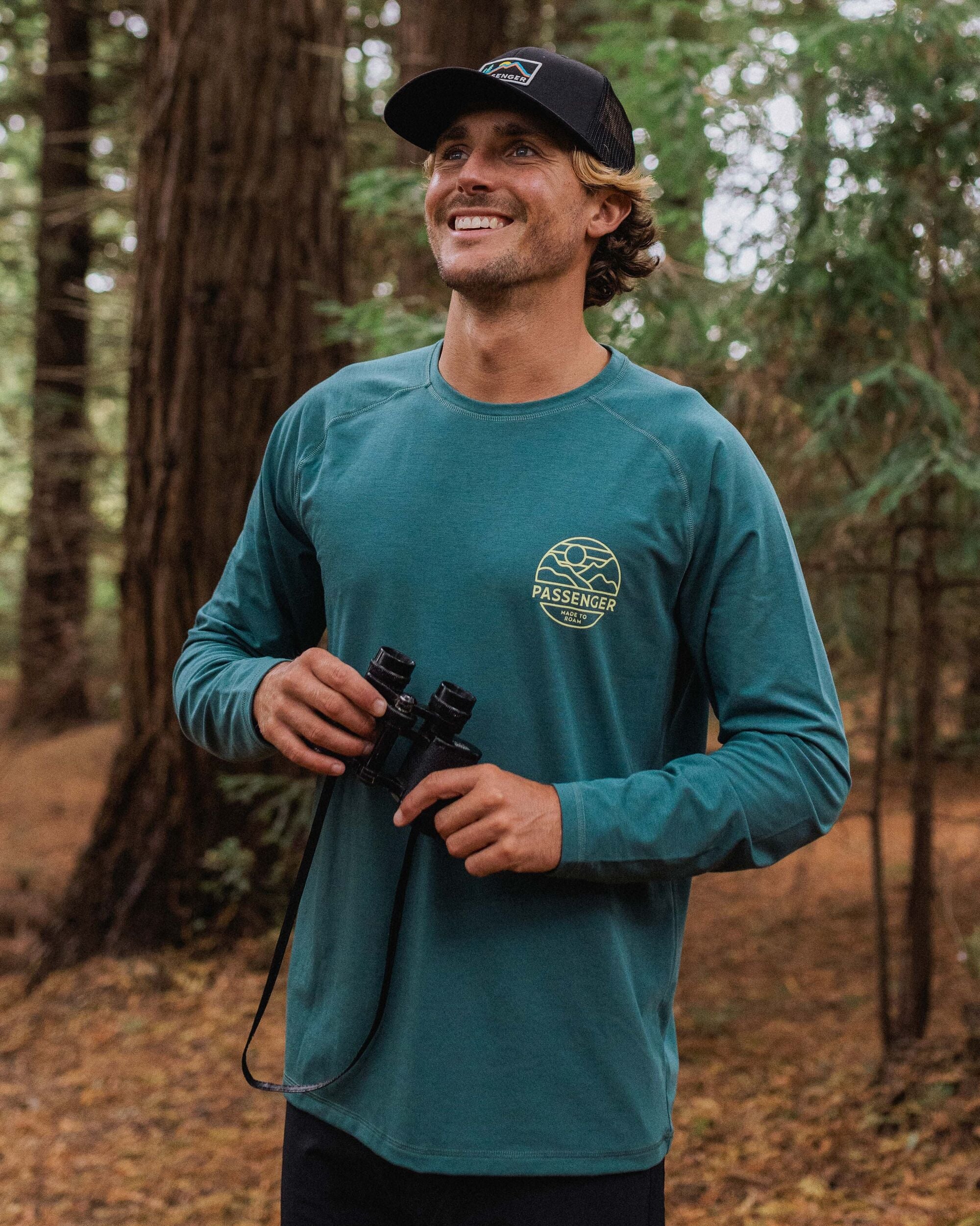 Sedona Drirelease® Recycled Active LS T-Shirt - Deep Ocean - Lifestyle