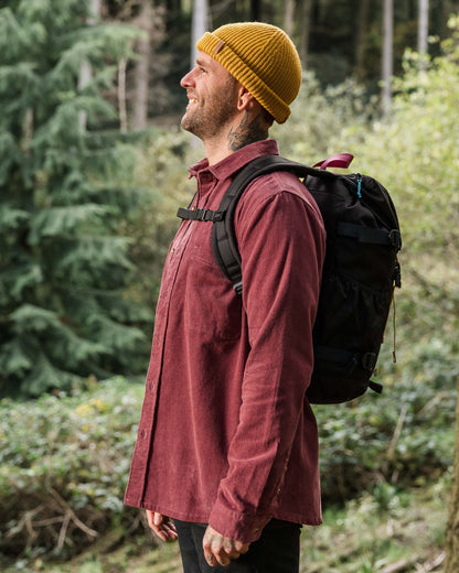 Backcountry Cord Shirt - Crushed Berry - Lifestyle