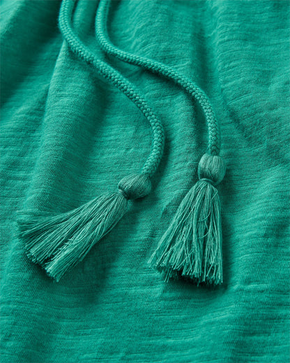 Rivergate Recycled Cotton Dress - Greenlake - Flatlay