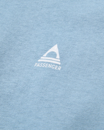 Classic LS T-Shirt - Faded Denim - Flatlay