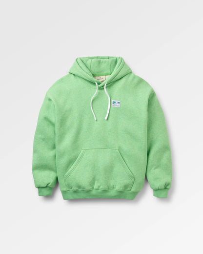 Legacy Hoodie - True Green Marl - Flatlay