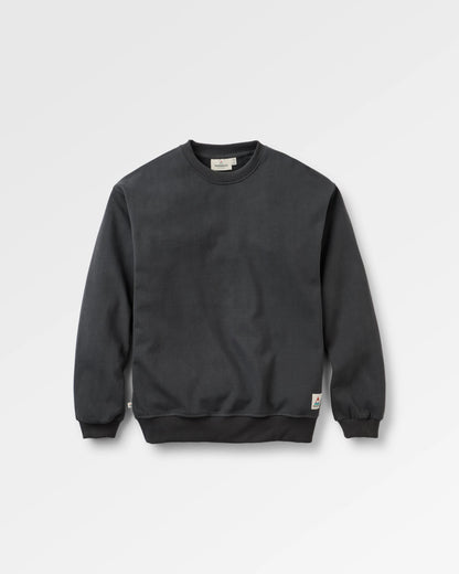Heritage Women's Sweatshirt - Faded Black - Flatlay