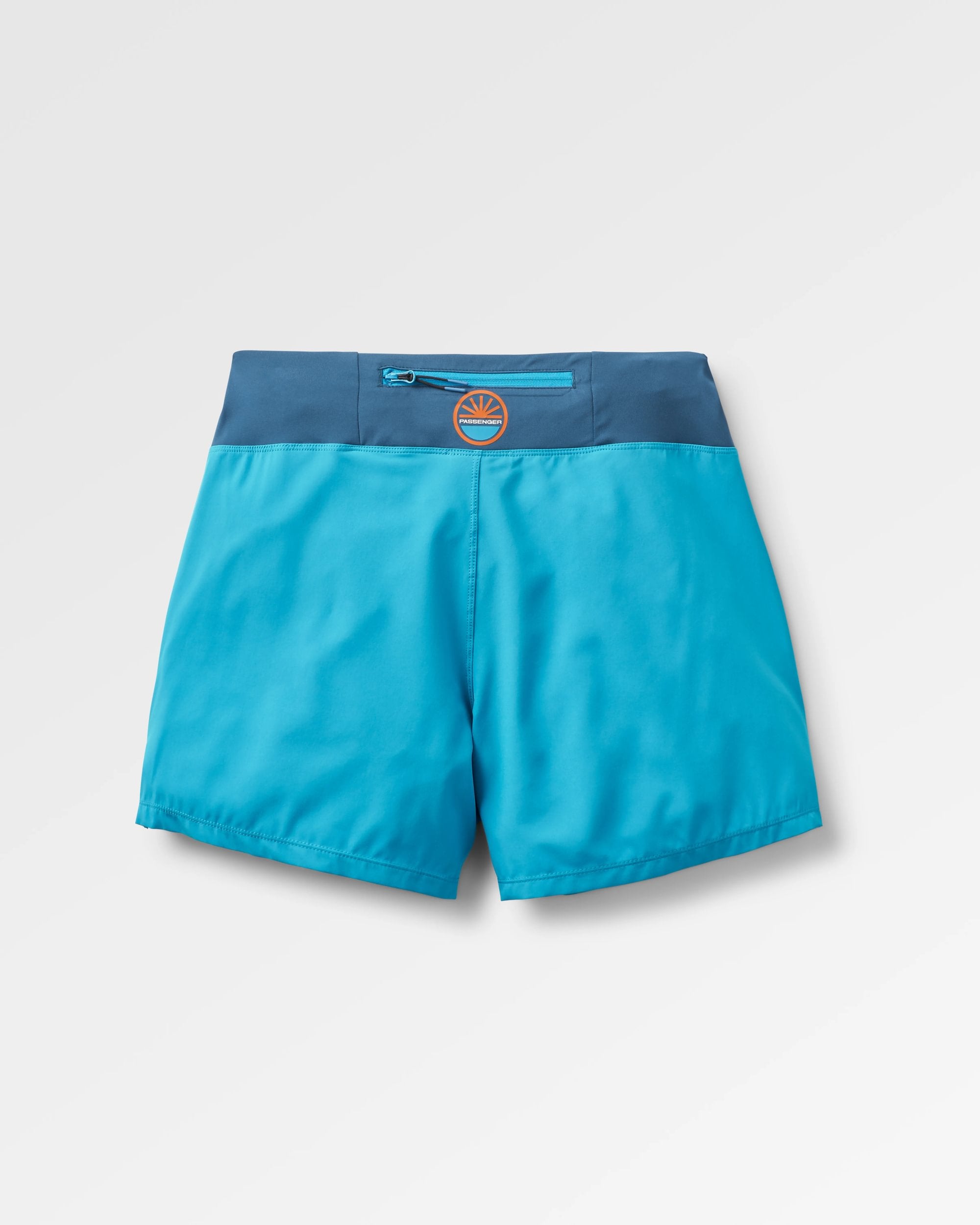Roundtrip Recycled Trail Short - Bluejay - Flatlay