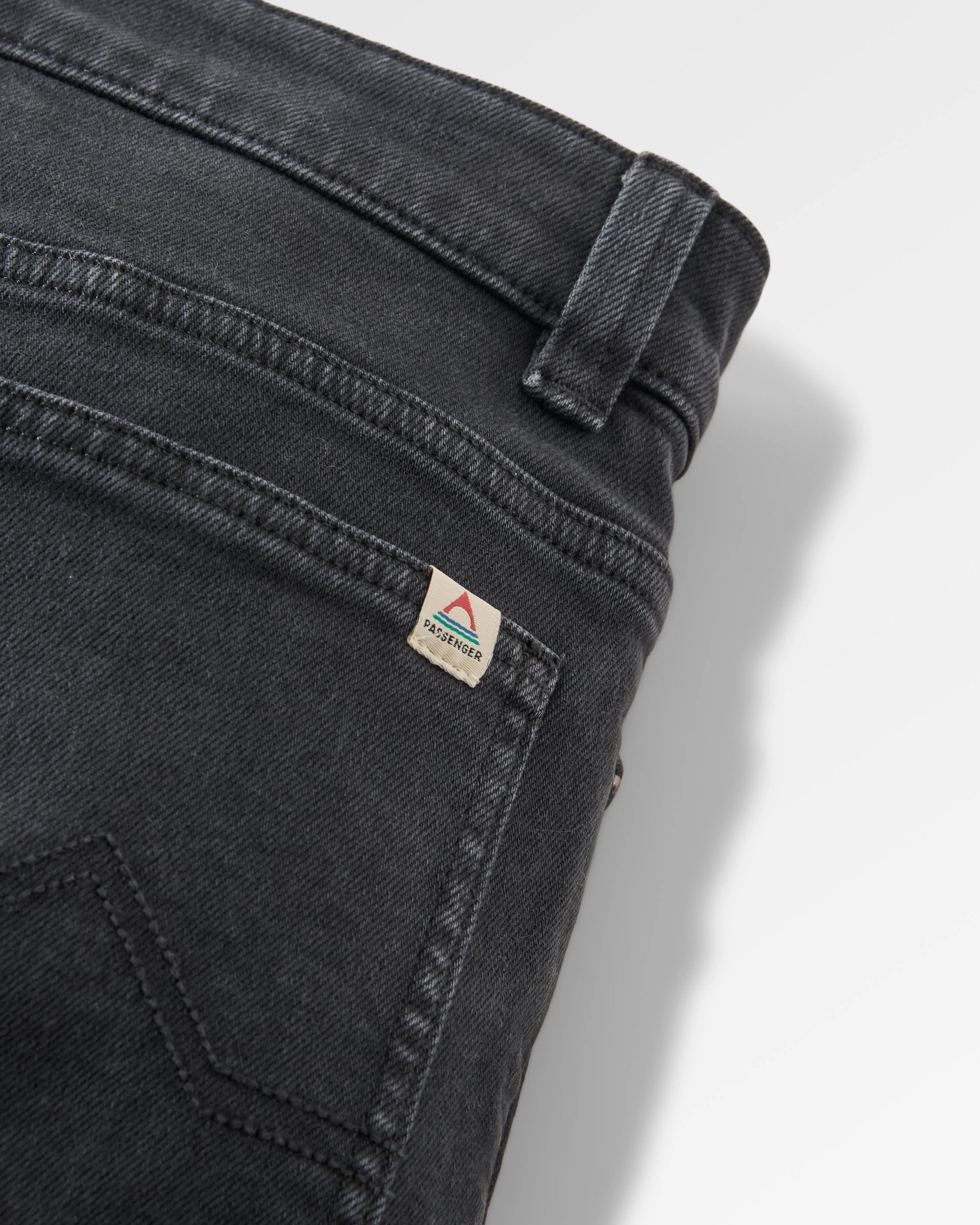 Farloche Organic Cotton Jeans - Black - Flatlay