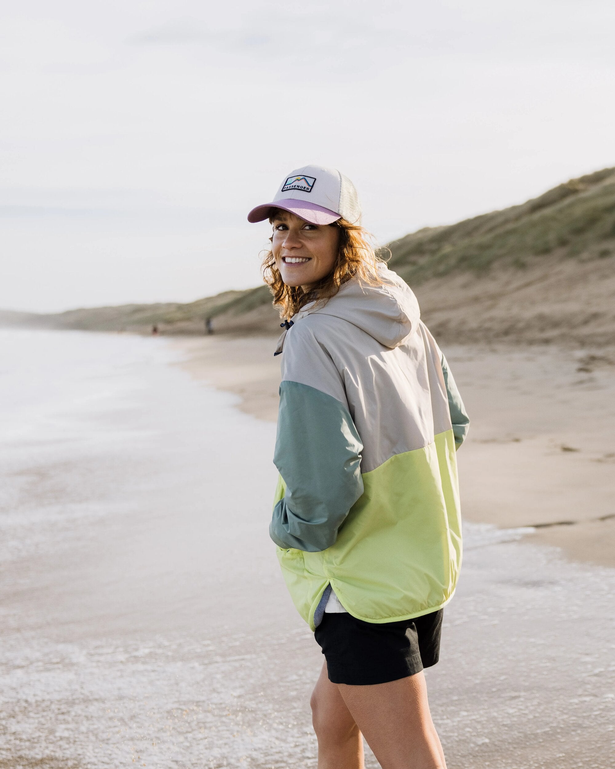 Moonlight Recycled Insulated Anorak - Lime Juice - Lifestyle