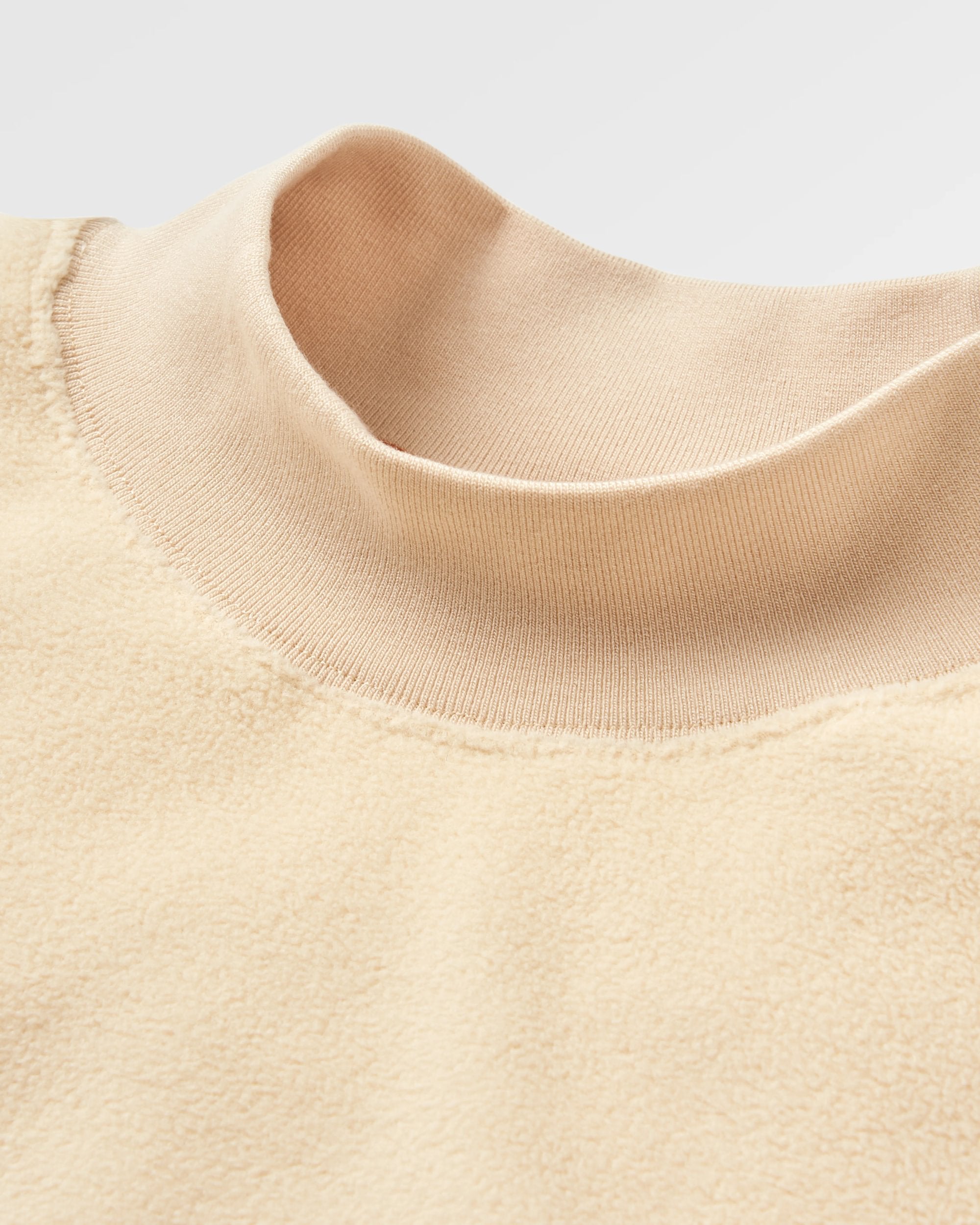 Bea Polar Fleece Smock - Stone - Flatlay