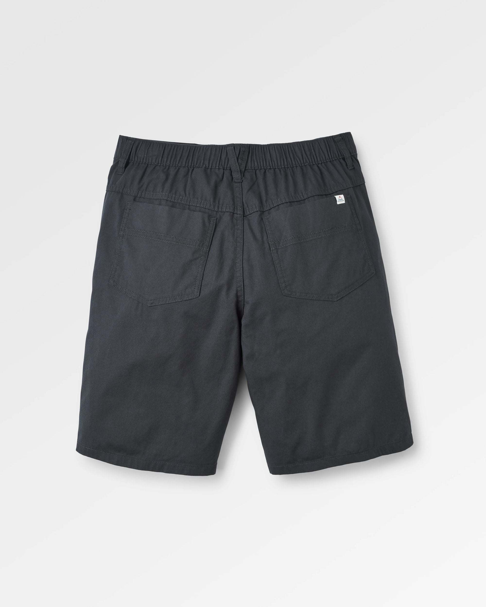 Lani 'Light' Organic Cotton Short - Black - Flatlay