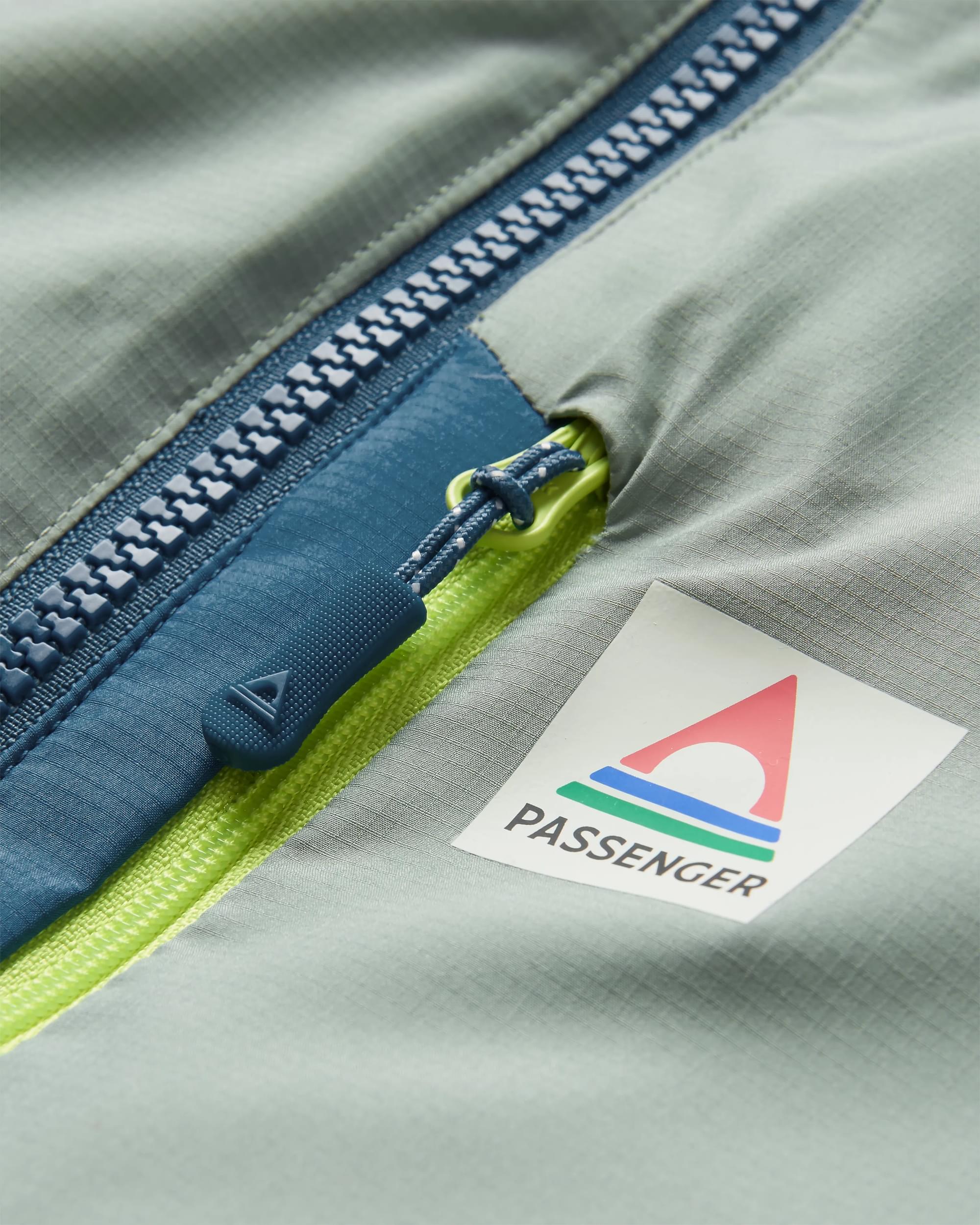 Daybreak Lightweight Recycled Thermore® Insulated Jacket - Pistachio/Blue Steel - Flatlay