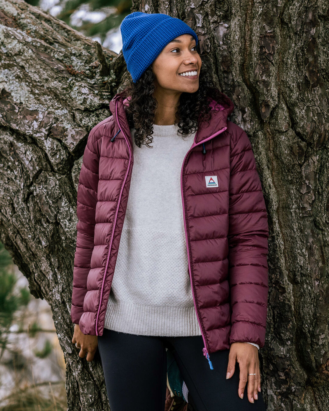 Pow Recycled 2.0 Insulated Jacket - Wine - Lifestyle