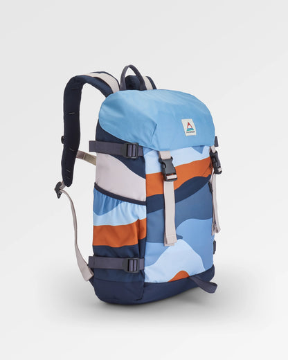 Boondocker Recycled 26L Backpack - Scenic Faded Denim - Flatlay