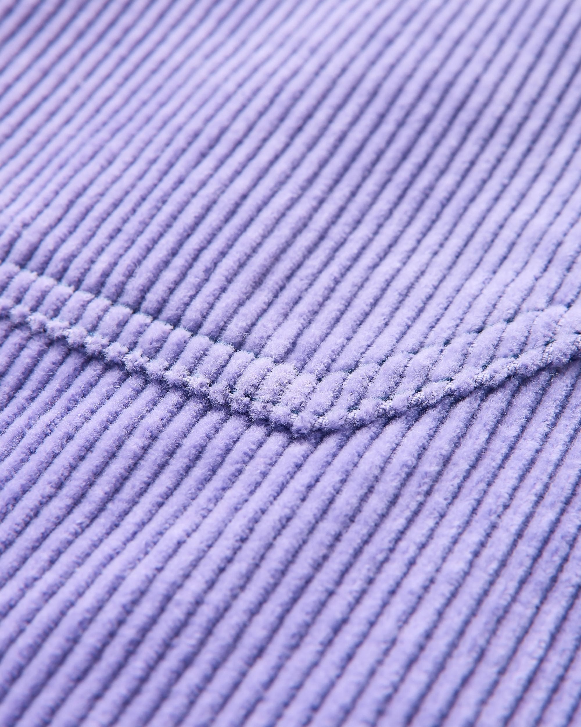 Avian Organic Cord Short - Retro Purple - Flatlay