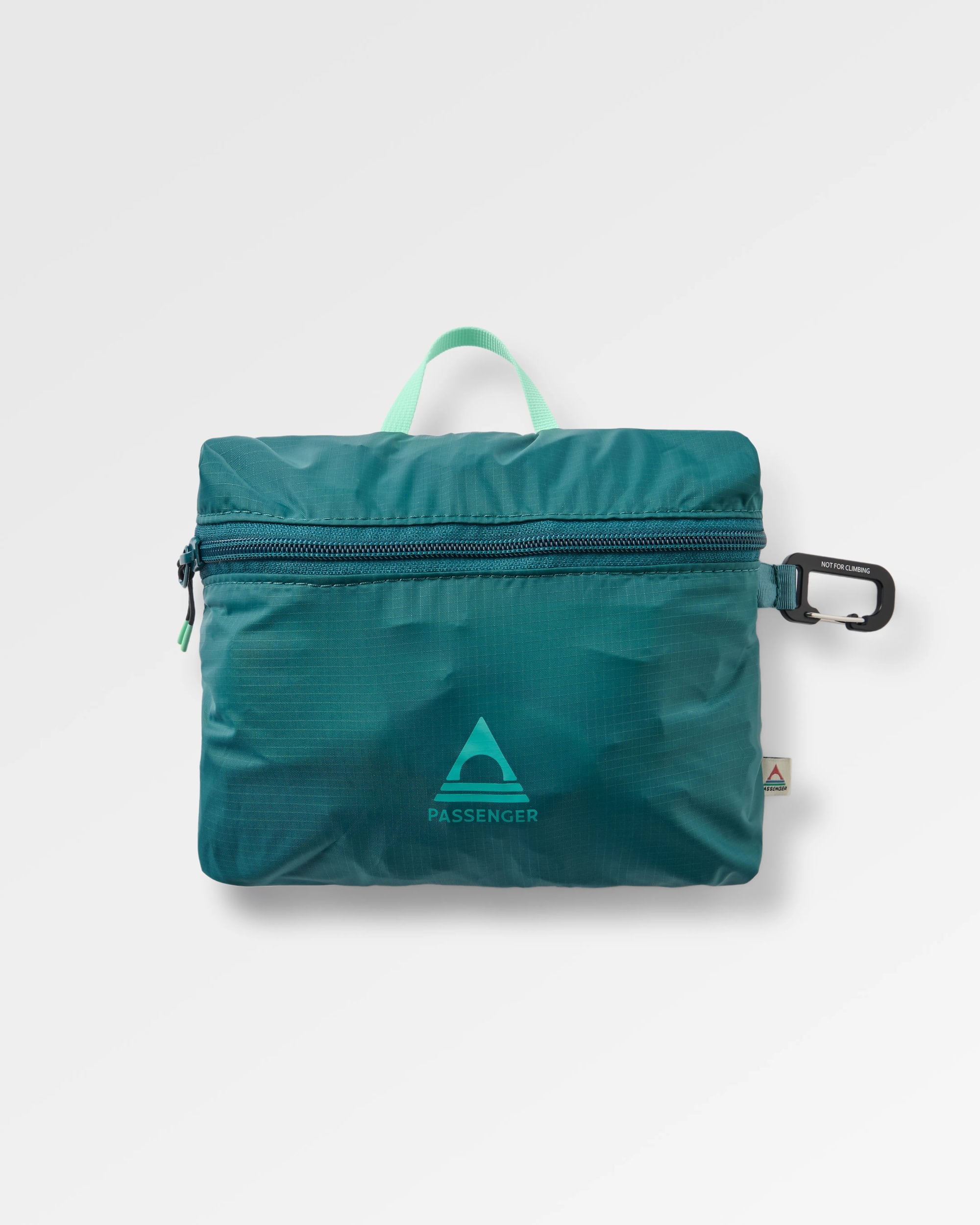 Travelscape Light Tote - Mediterranean/ Ocean Teal - Flatlay