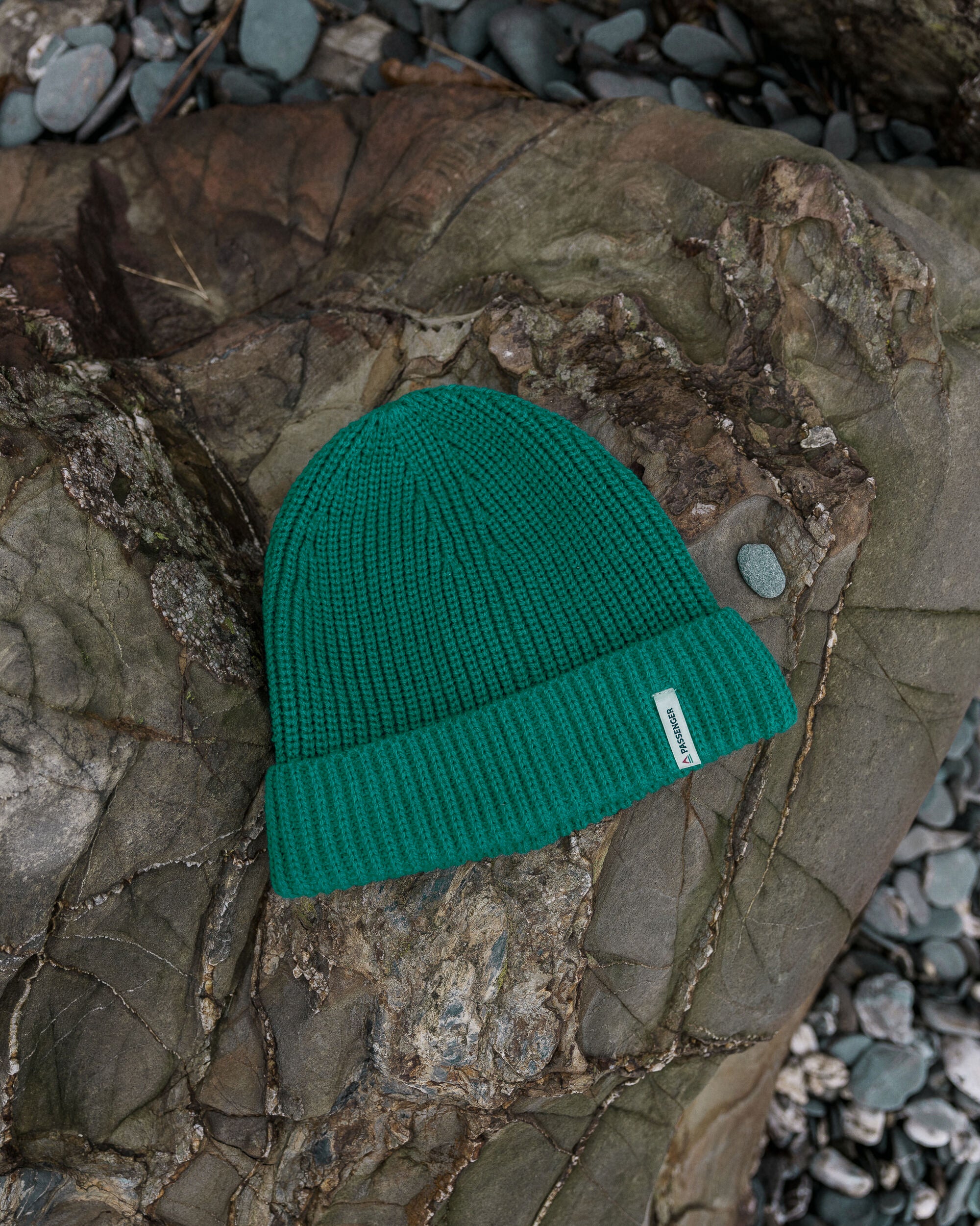 Compass Recycled Beanie - Greenlake - Lifestyle