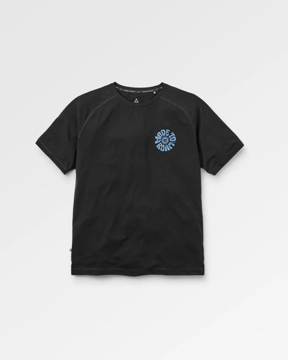 Breeze DriRelease® Trail Men's T-Shirt - Black - Flatlay