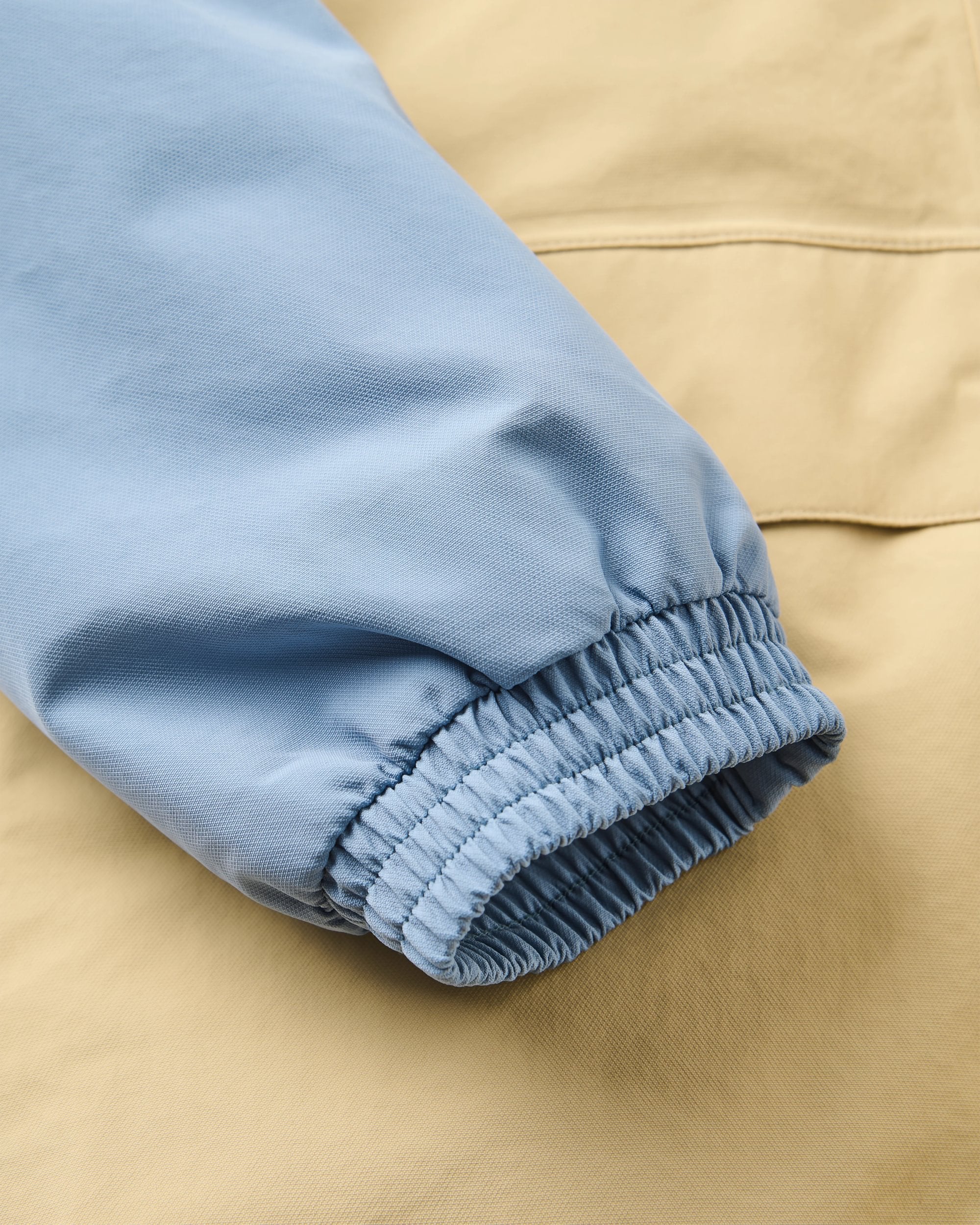 Serein Waterproof Parka - Faded Denim/Desert - Flatlay