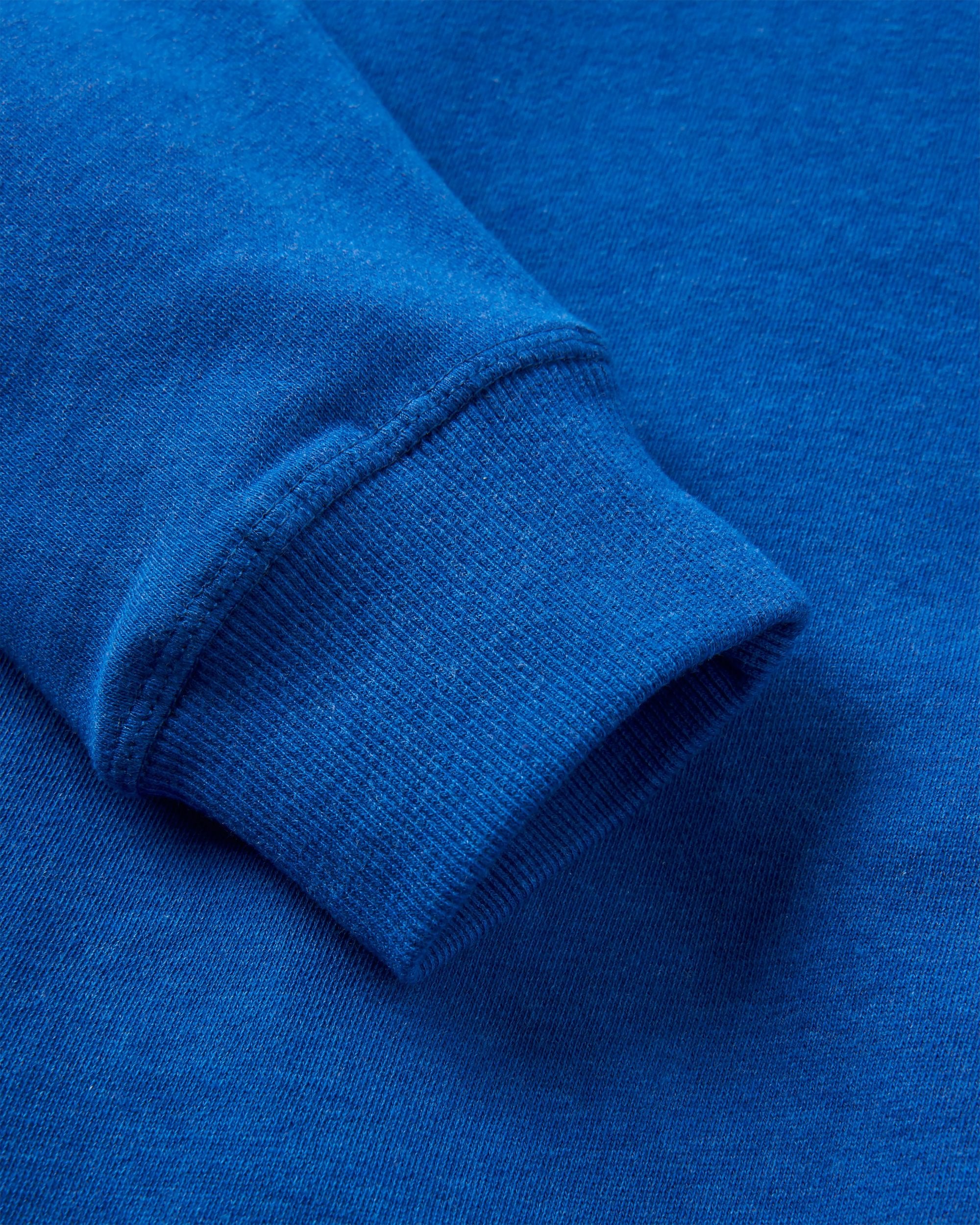 Heritage Men's Sweatshirt - Azure Blue Marl - Flatlay