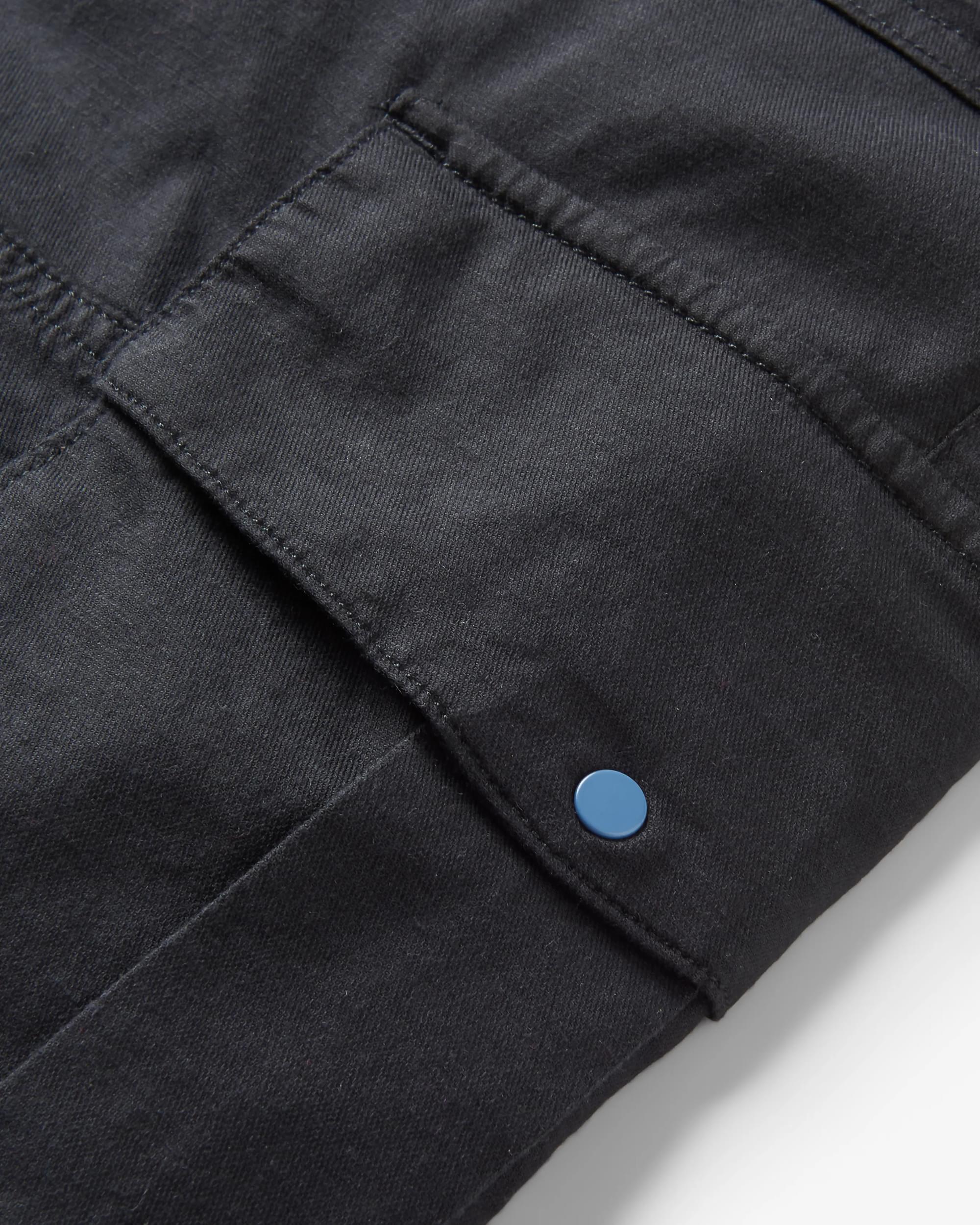 Hydrilla Organic Cotton Trouser - Black - Flatlay