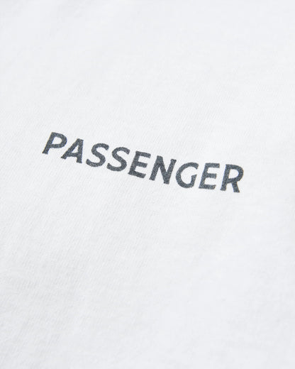 Roamer Recycled Cotton LS T-Shirt - White - Flatlay
