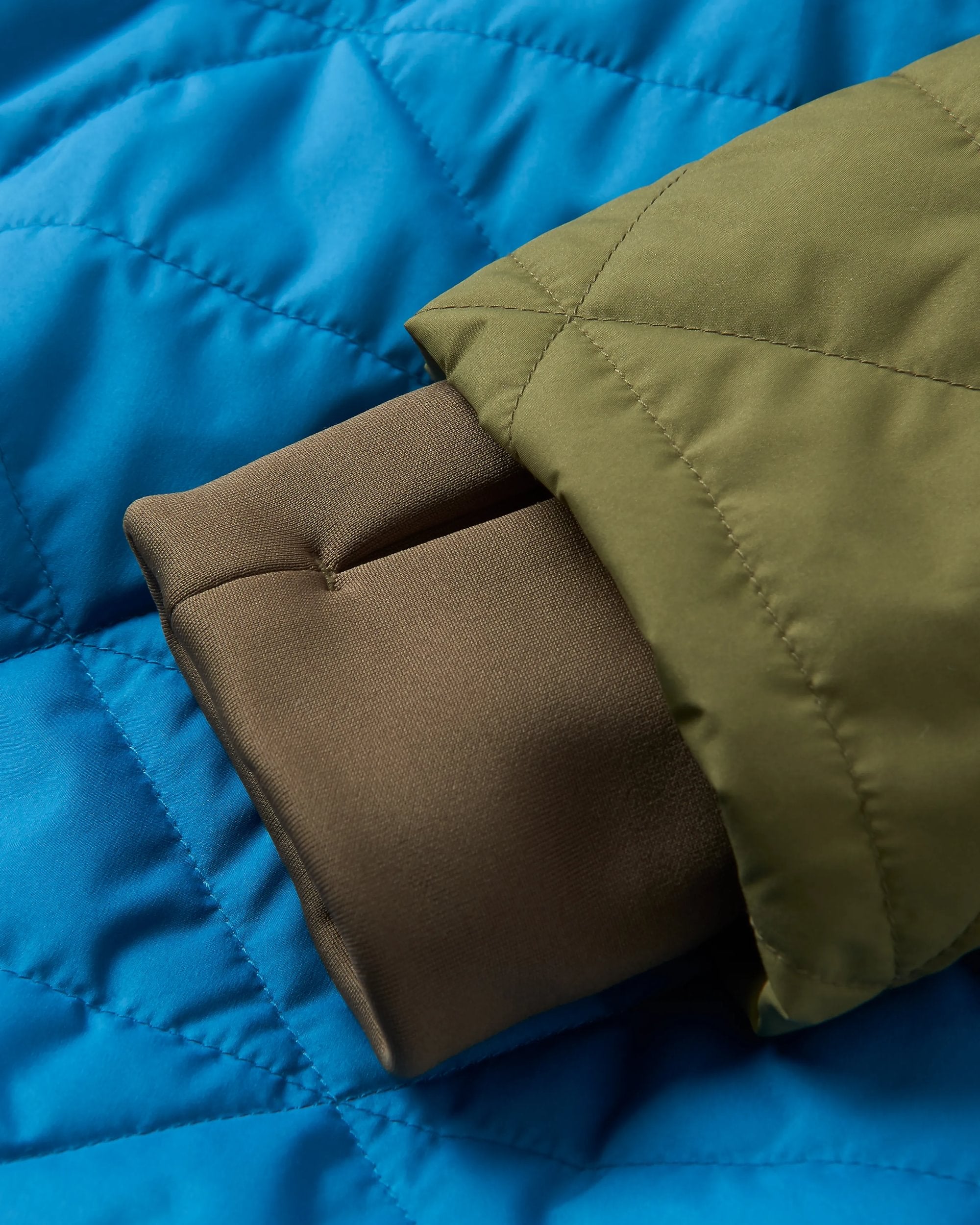 Pursue Recycled Thermore® Insulated Jacket - Khaki - Flatlay