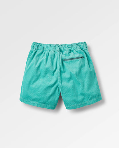 Avian Organic Cord Short - Aqua - Flatlay