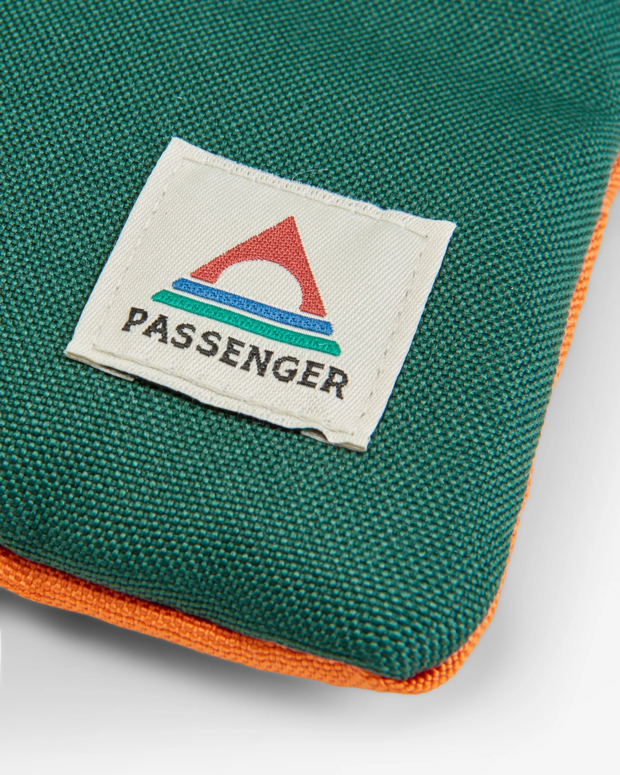 Essentials Recycled Pouch - Rain Forest Orange Multi - Flatlay